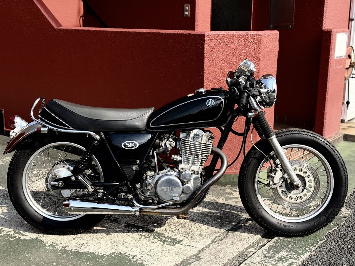 バイク/ヤマハ・YAMAHA☆SR400用/純正シート/茶色・ブラウン（着座部分
