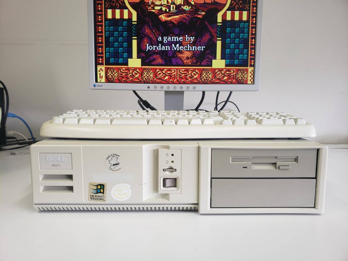 PC/AT互換機(DOS/V機)用5.25インチFDD MITSUMI D509V3（ケーブル付