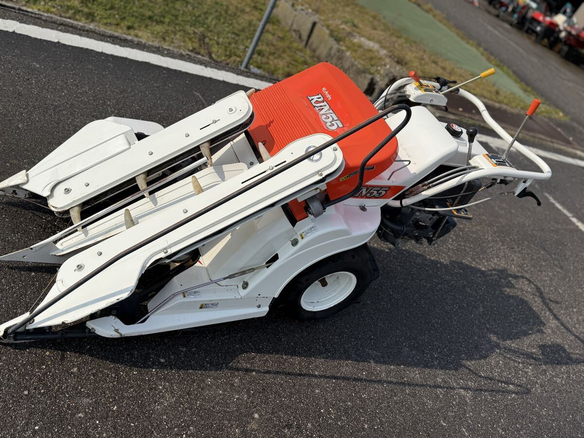 クボタ バインダー RB30 1条刈 手押し式 稲刈り機 中古 京都発の落札