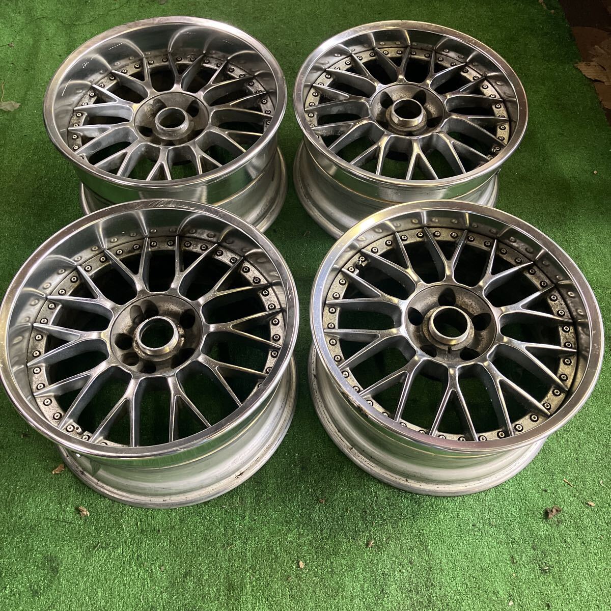 中古】WORK VS-KF 17インチ 9.5J オフセット-27 ピッチ114.3 5穴 【2本