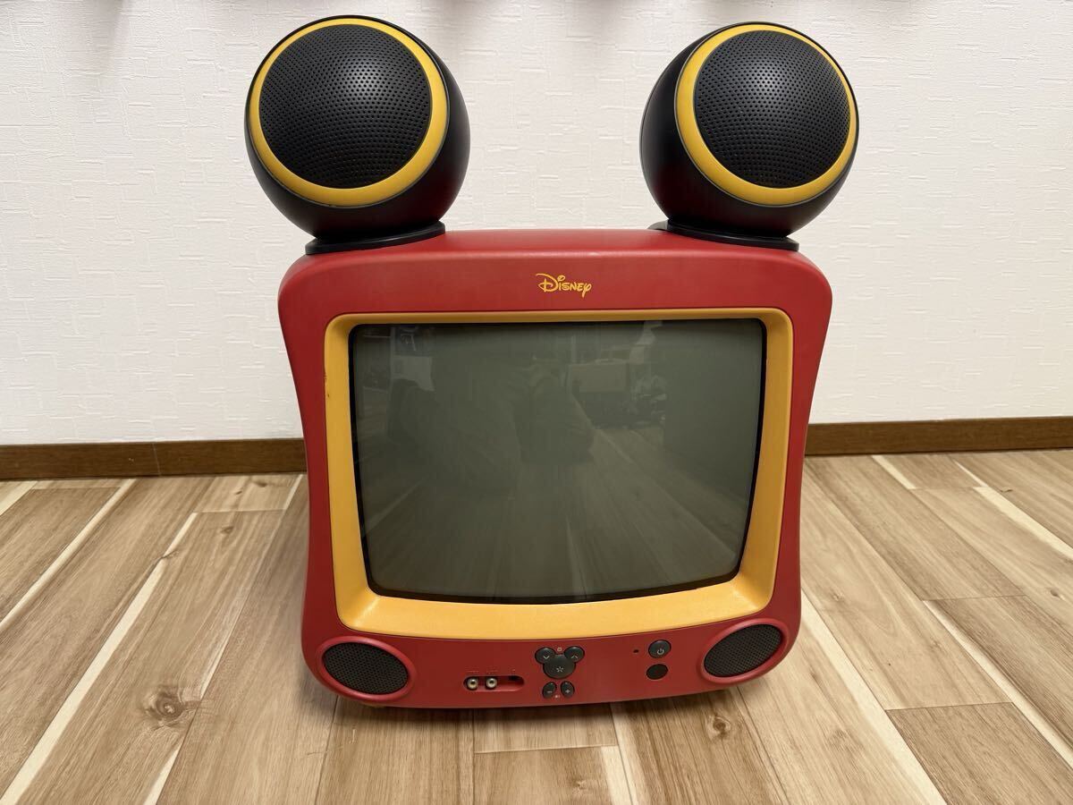 中古】☆限定品☆ □カーズ DVDコンボ ディズニー 14型ブラウン管TV