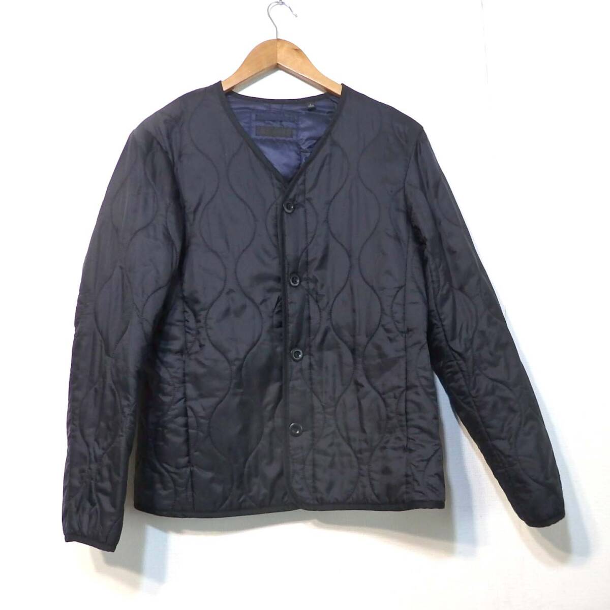 新品】UNIQLO ユニクロ ウォームパデットミリタリージャケット L