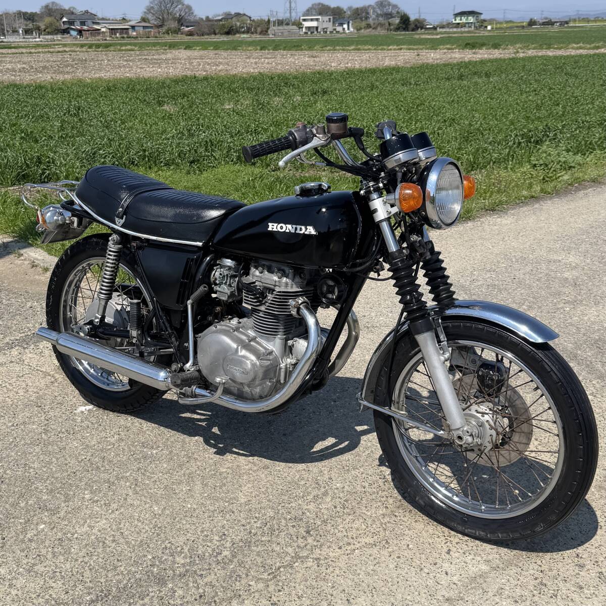 中古】個人 旧車 CB250エクスポート 1970年 自賠31・11付き エンジン