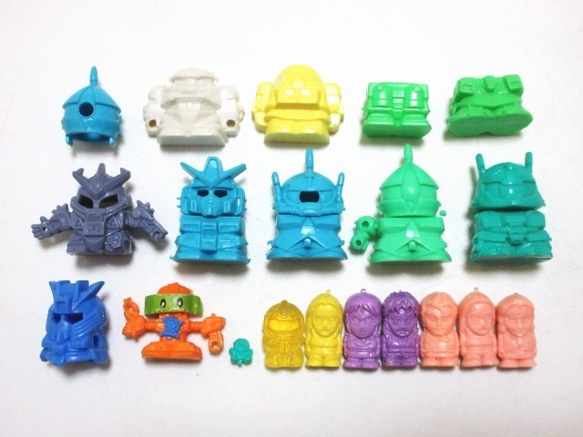 中古】森永製菓 食玩 SDガンダム モビルジャケット 17体セット ガン