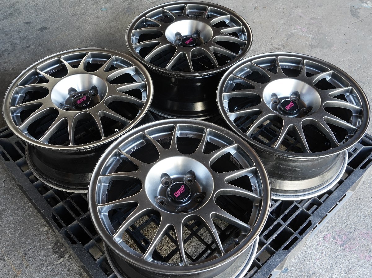 RAYS RS-ZERO STI 8J 17インチ オフセット40 PCD100 4本セット 225 RAYS RS-ZERO STI 8J 17インチ オフセット40 PCD100 4本セット 225