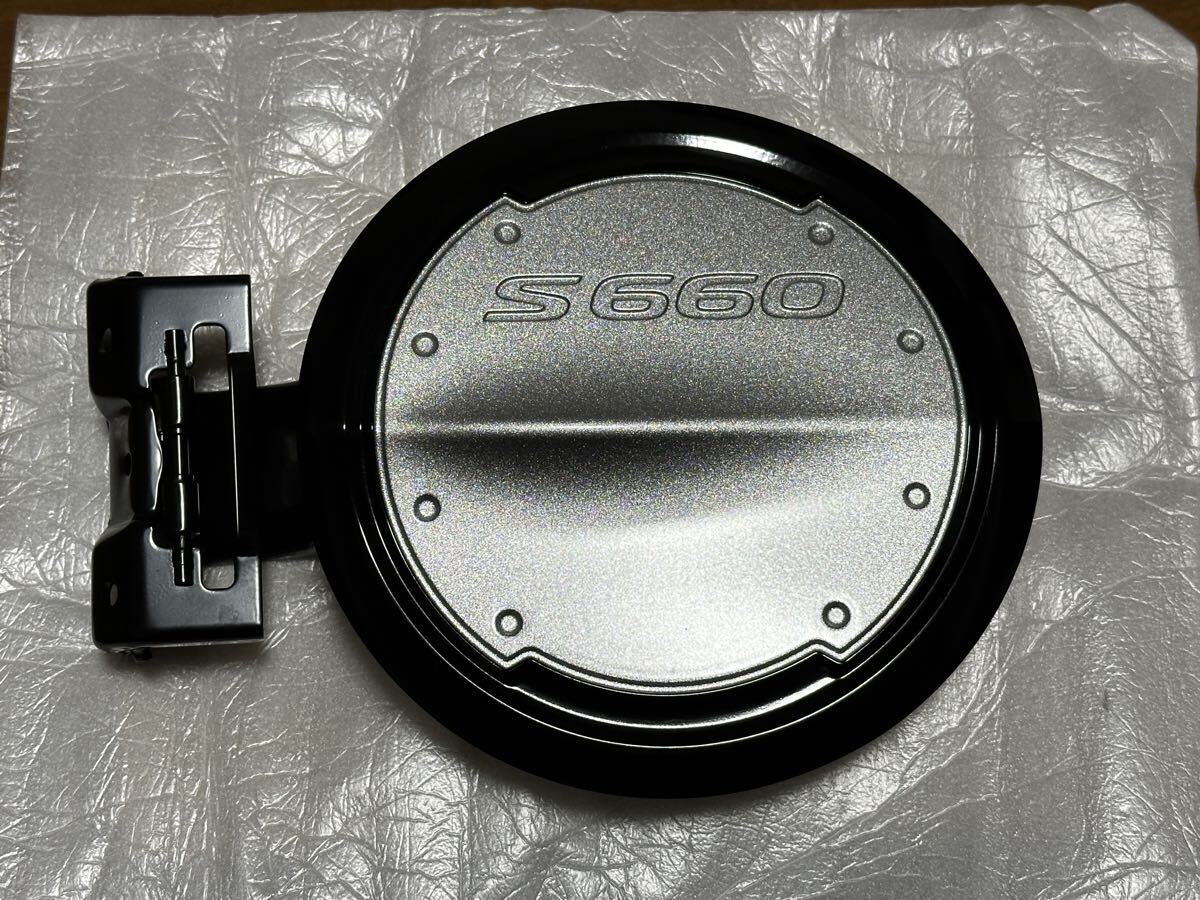 S660 JW5 FUEL LID 純正品　フューエルリッド　ブラック S660 ホンダ純正オプション フューエルリッド (アルミ製)ブラック☆JW5