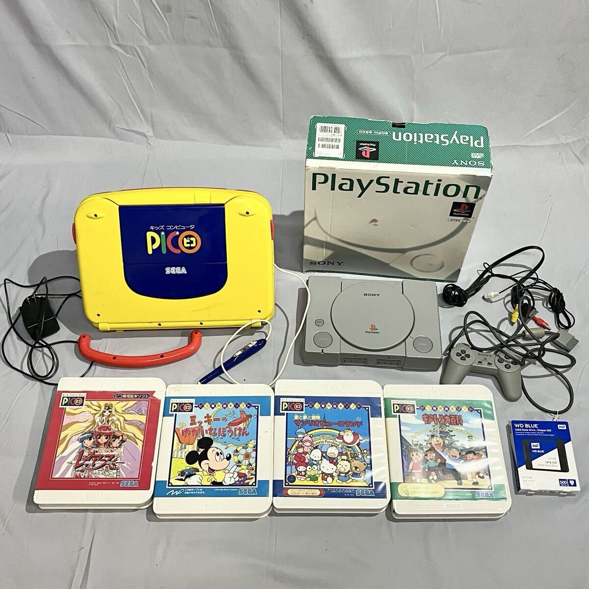 傷や汚れあり （詳細）】☆SEGA キッズコンピュータ PICO ピコ BANDAI
