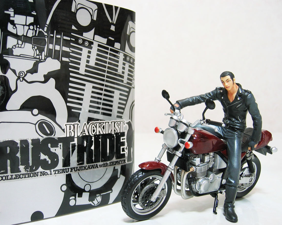 中古】9-344 クローズ×WORST QP ブラックリスト ミニフィギュア グリコ