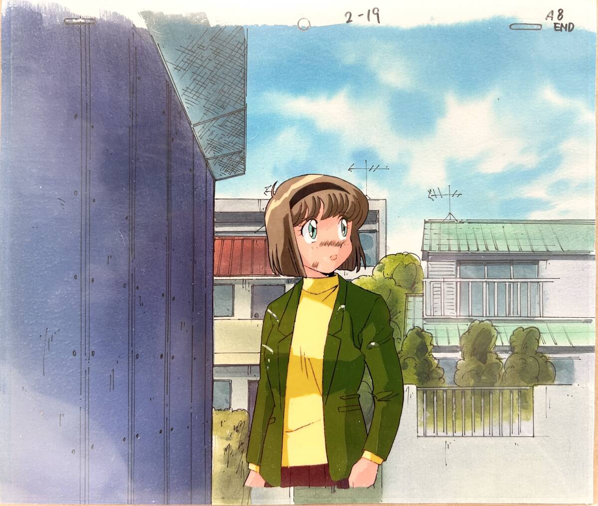 アニメ「地獄先生ぬ～べ～」ゆきめ／セル画、背景付き その2の落札情報
