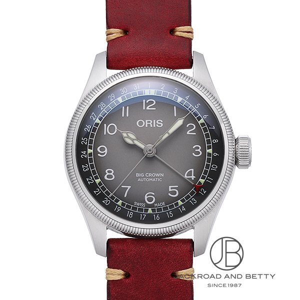 ORIS】オリス ポインターデイト 6651 手巻き 革ベルト ボーイズ 腕時計