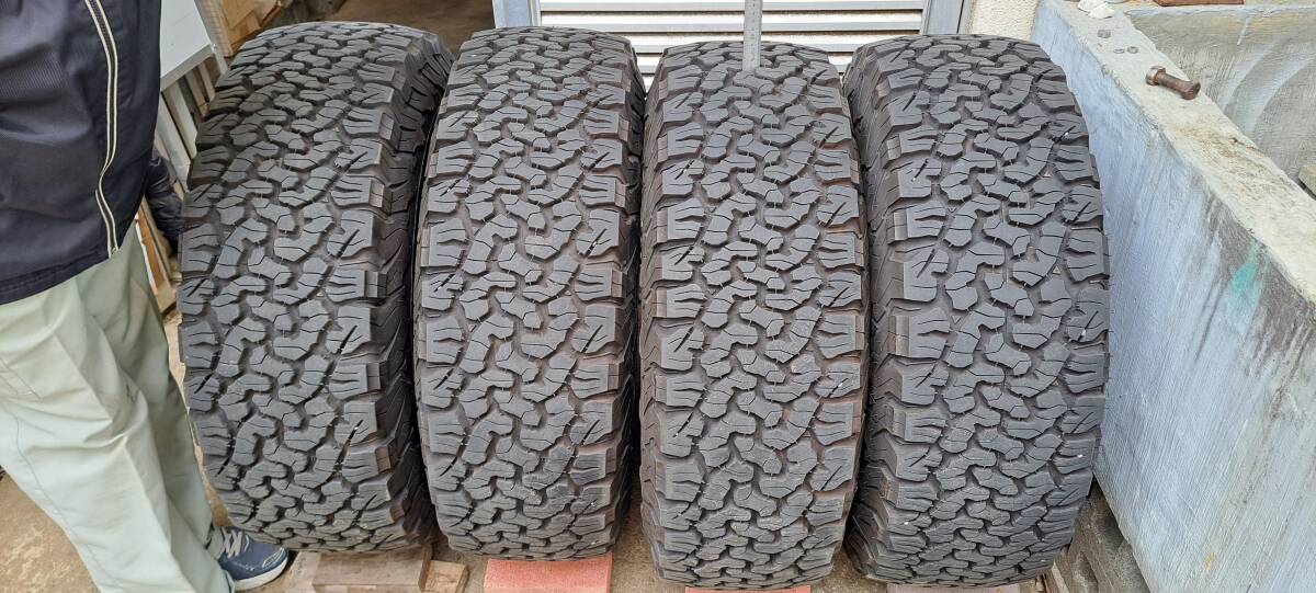 RAYS DAYTONA FDX F6 17インチ 8J 20 BFGoodrich A/T 265/65R17 4本