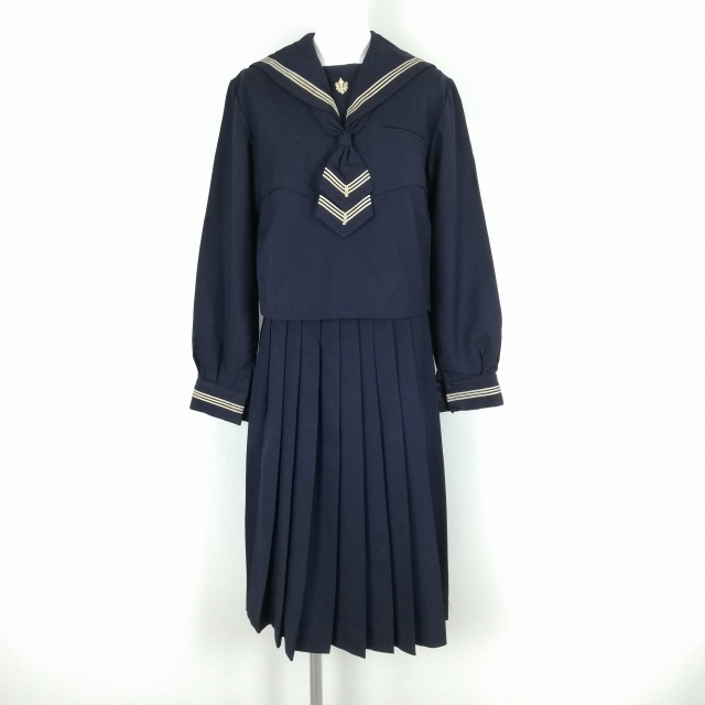 ホームクリーニング済】盛岡白百合学園中学高等学校☆夏服用カラー 