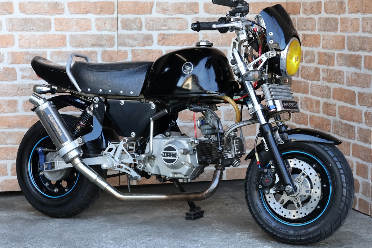 モンキー Z50J 4L ローダウン 6Jワイド太足カスタム！の落札情報詳細