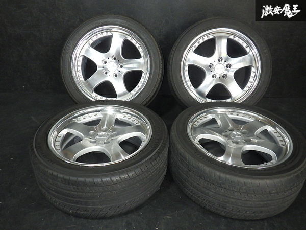 難アリ】ザウバー ZAUBER ディッシュ 18インチ 8.5J+45? 9.5J+42