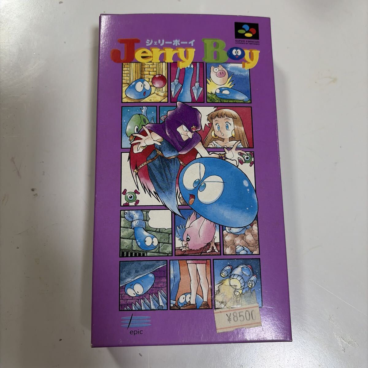 スーパーファミコン ジェリーボーイ Jerry Boy 箱のみの落札情報詳細 