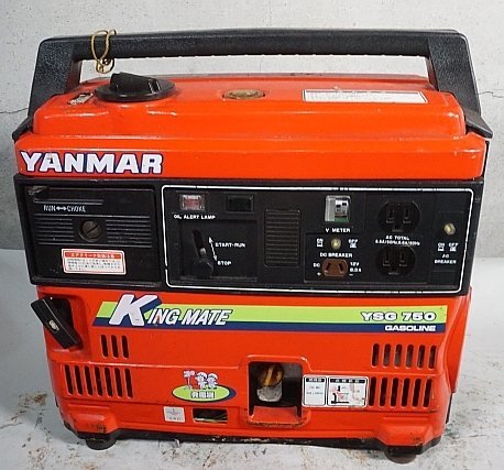 ヤンマー 発電機 YSG 2000の落札情報詳細 - Yahoo!オークション落札 