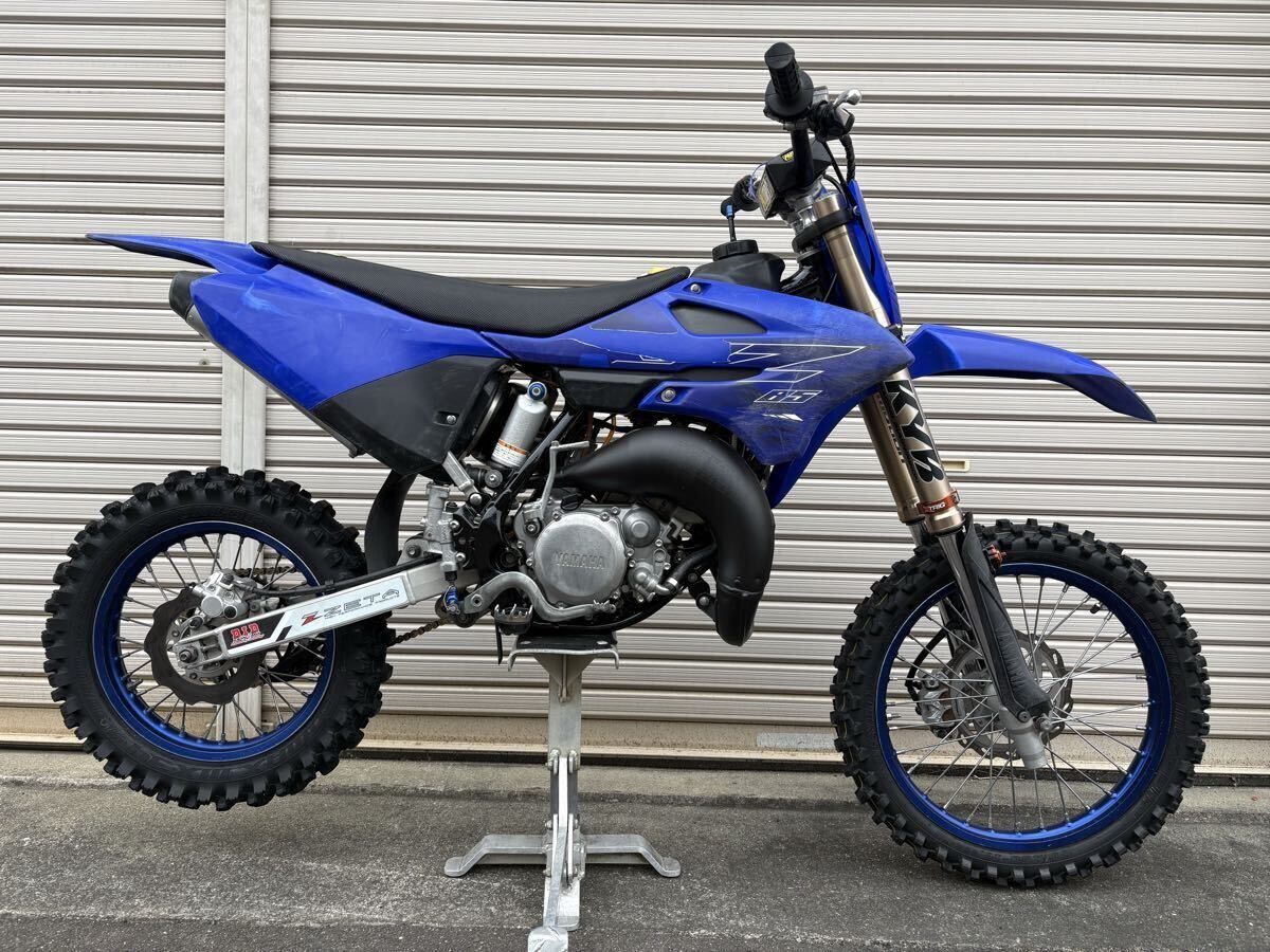 レア YAMAHA 初期 YZ80 実働書付き モトクロッサー レーサー 