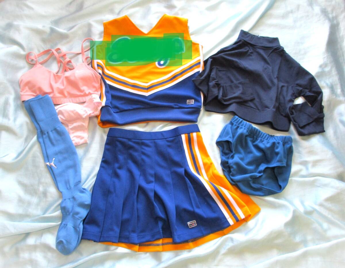 新品】チア/ダンス/アンダースコート/アンスコ/チアブルマ/ロゴ入り/M