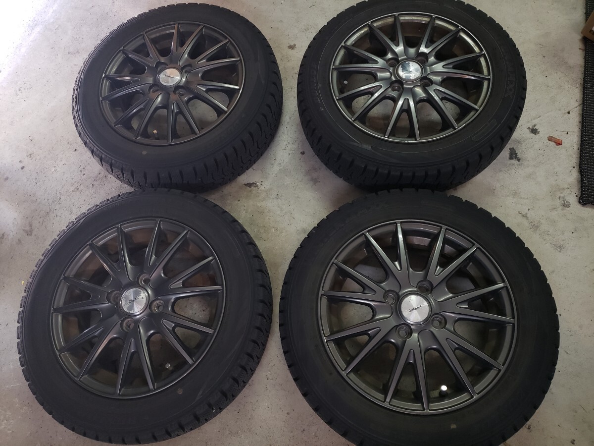 やや傷や汚れあり】230428506847210 WEDS VELVA SPORT Z 14×4.5J +45 4