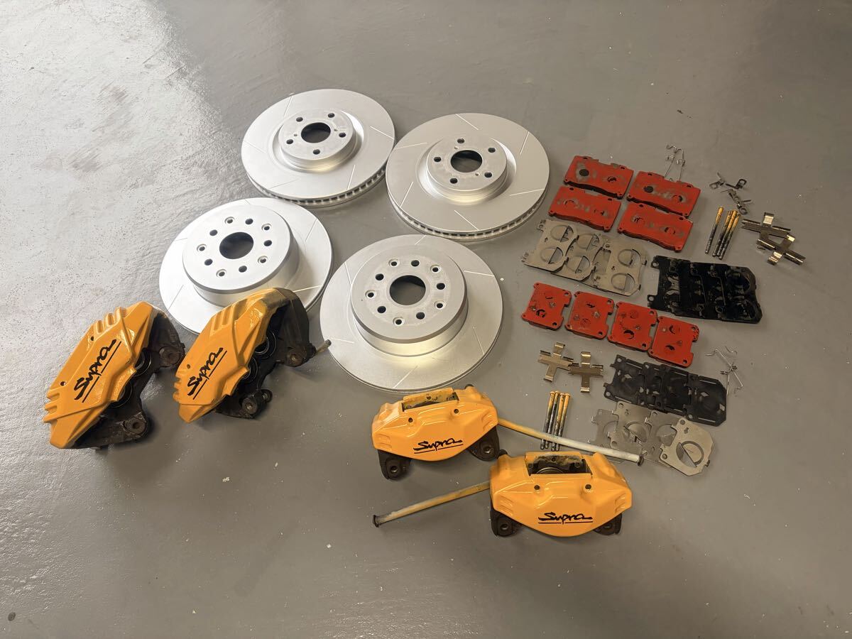 トヨタ スープラ フロント リア キャリパー ローター セット 1台分