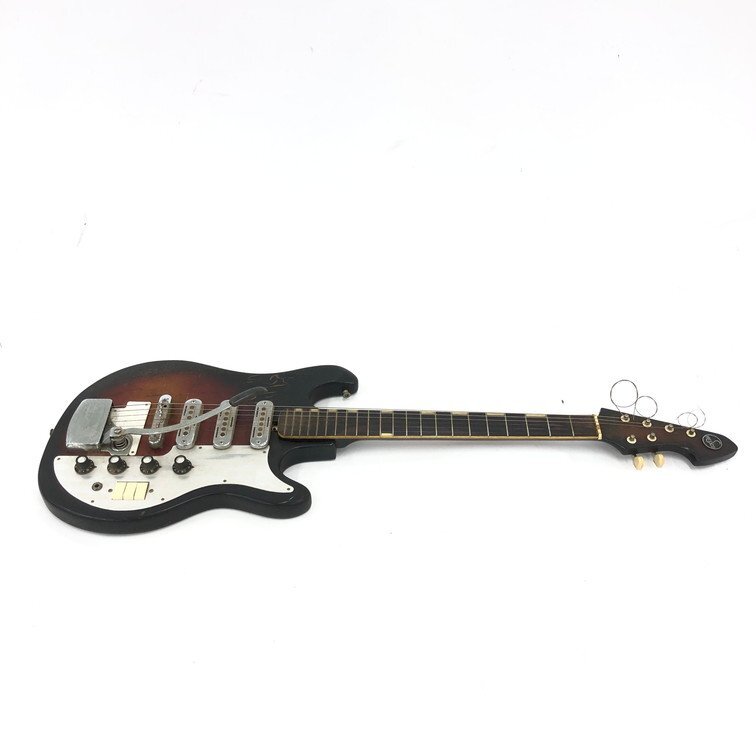 Teisco(テスコ)Vegas40 ビザールギター セミアコ 本体のみの落札情報