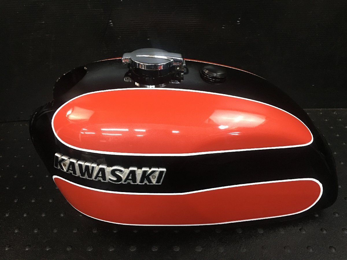 500SS エグリ カワサキ タンク マッハ H1 KAフューエルタンクキャップ