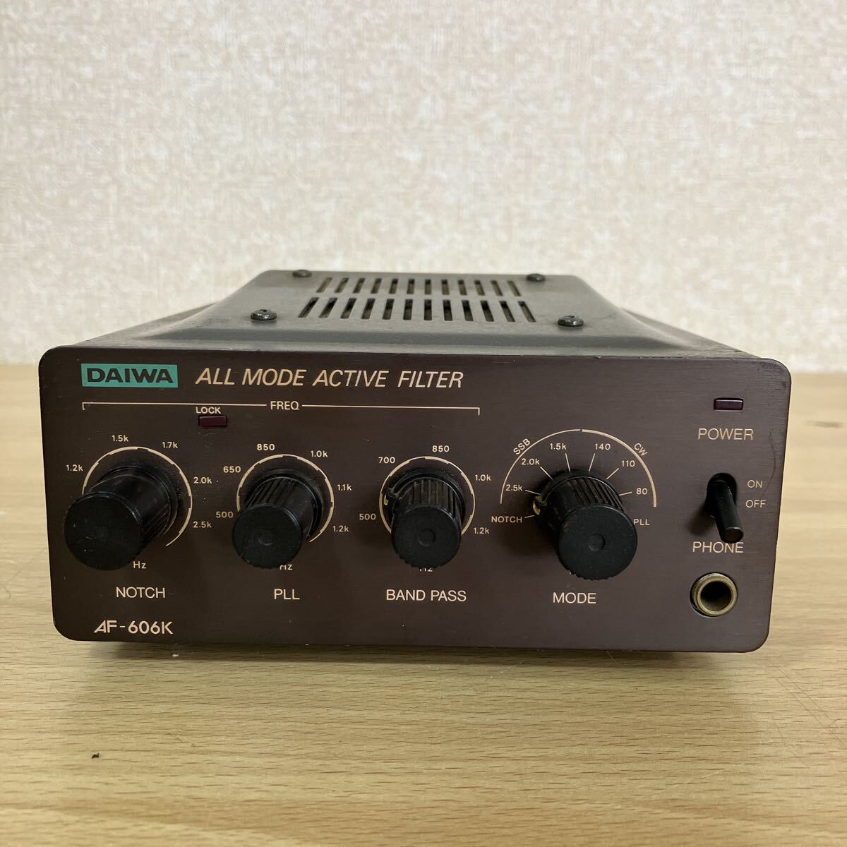 DAIWA AF-606K オーディオアクティブフィルター DAIWA AF-606K ALL MODE ACTIVE FILTER AF-606K DAIWA Daiwa and Hand
