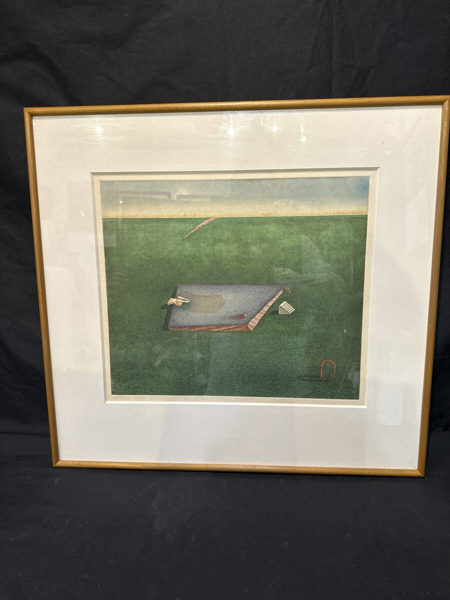 中古】◇日本画◇山下保子◇「姉妹」◇30号◇真作保証◇共シール◇日展