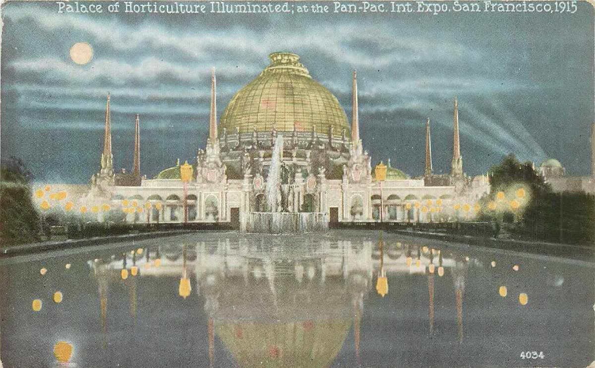 13□パナマ太平洋萬国大博覧会写真帖 1915年 米国サンフランシスコ港