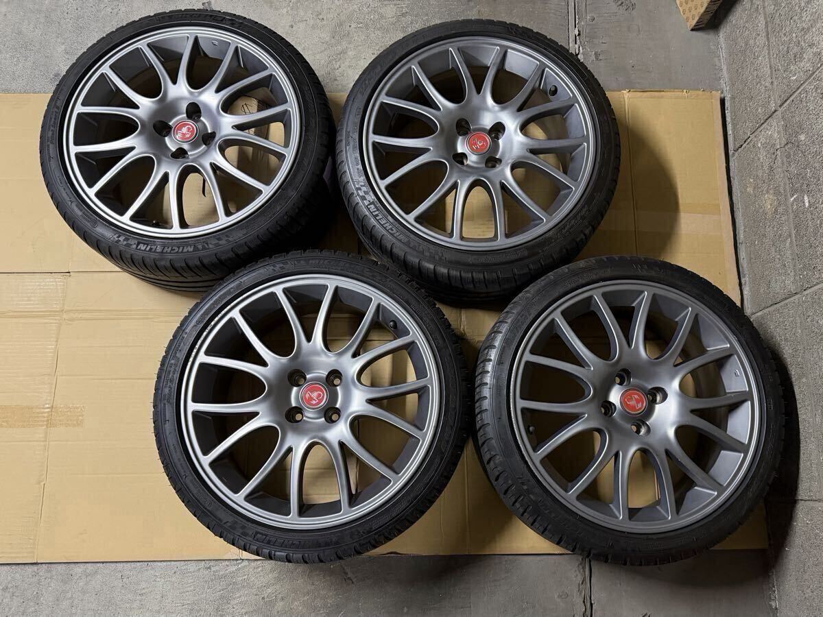 単品 ホイール 1本 ABARTH アバルト 695 トリブートフェラーリ 純正 17