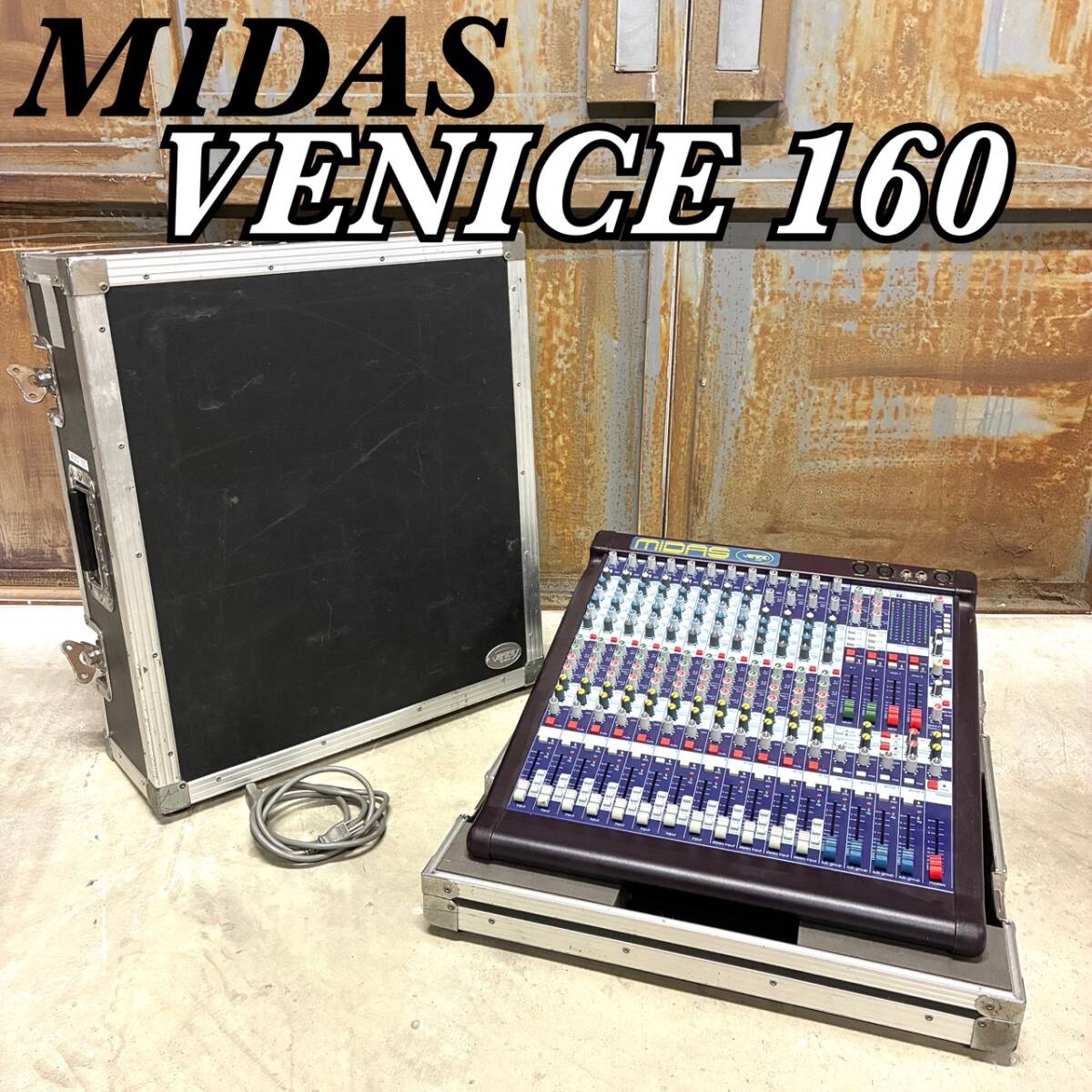 動作品 MIDAS マイダス VENICE240 アナログミキシングコンソール 取扱