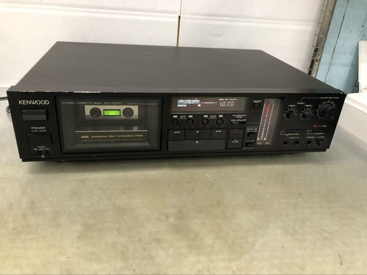 中古】☆Kenwood CD＆カセットデッキ RX-380+RD-380の落札情報詳細