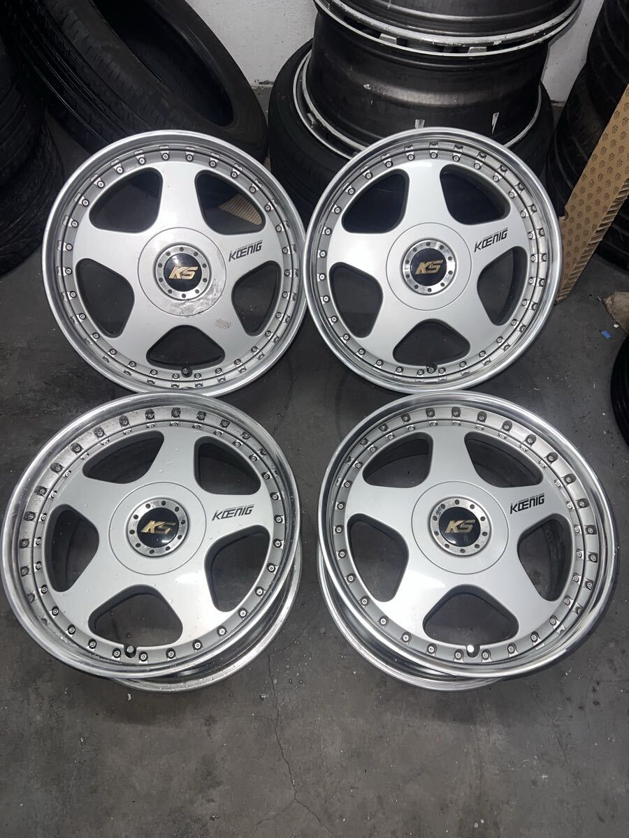 中古】SSR スピードスター ケーニッヒ koenig 11J 深リム 爆リム 18 中古】SSR スピードスター ケーニッヒ koenig 11J 深リム 爆リム 18