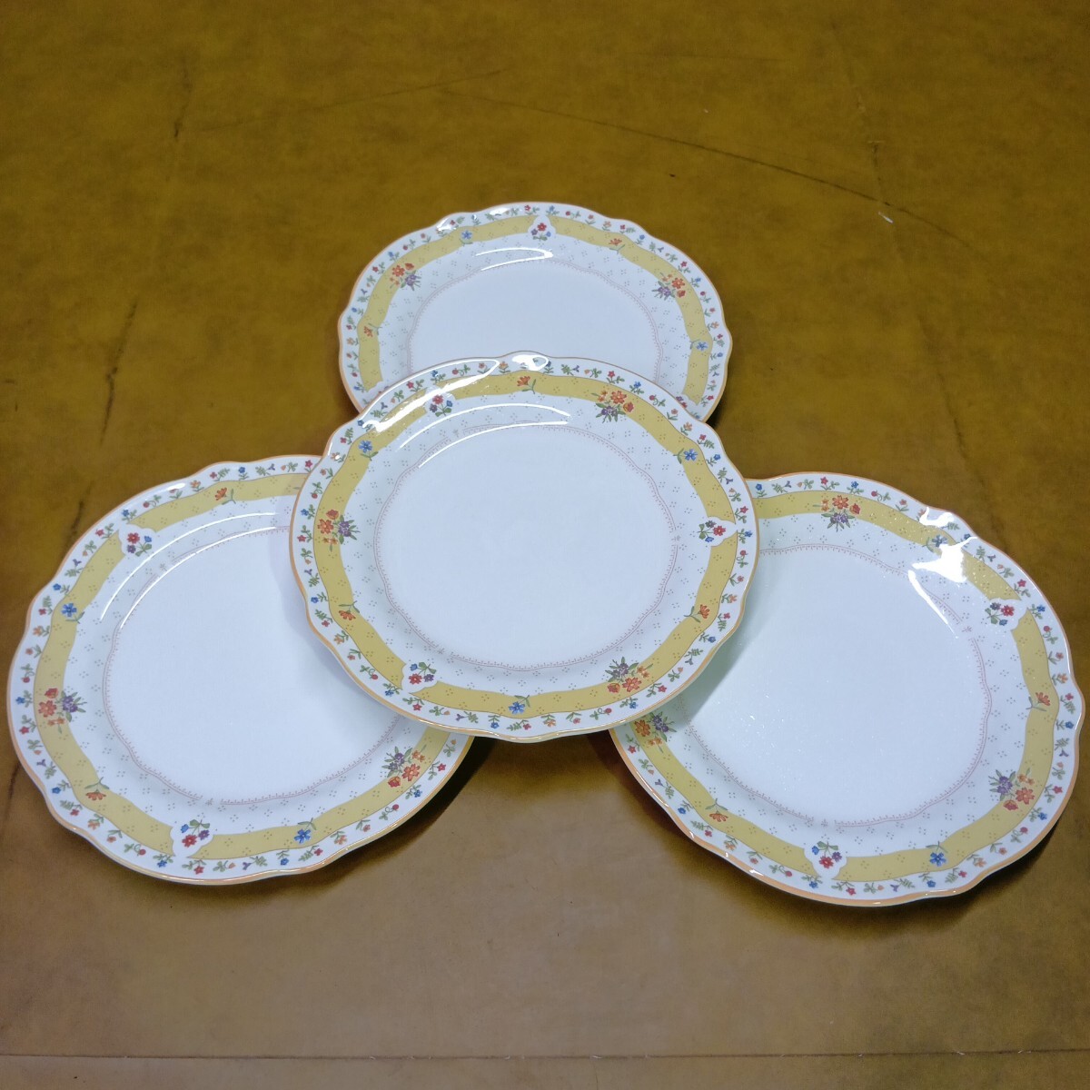 GY04-80 Noritake ノリタケ TRUE LOVE トゥルーラブ 皿 深皿 5枚 直径