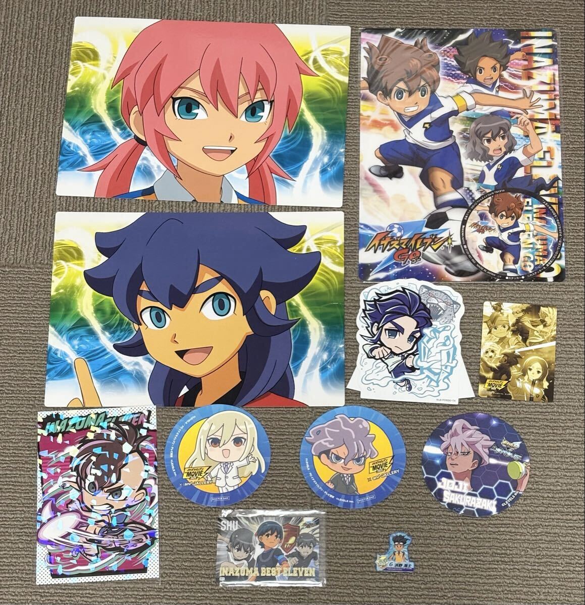 イナズマイレブン イナイレ】ポストカード41枚/円堂 守/豪炎寺 修也/風