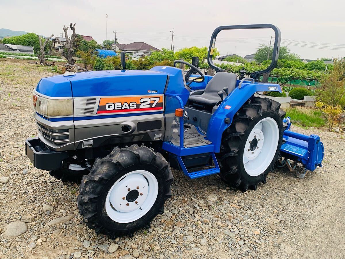 井関トラクタ ランドリーダー250, TA250F, 25 馬力 4WD トラクター（中古）イセキ 25馬力 TA250F-UX の落札情報詳細