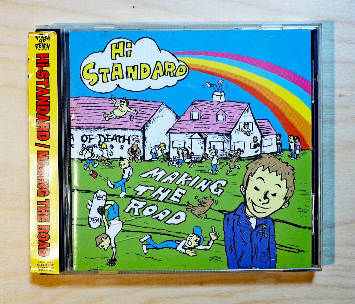 輸入版 稀少【Hi-STANDARD】MAKING THE ROAD/全18曲☆ハイスタ 横山健