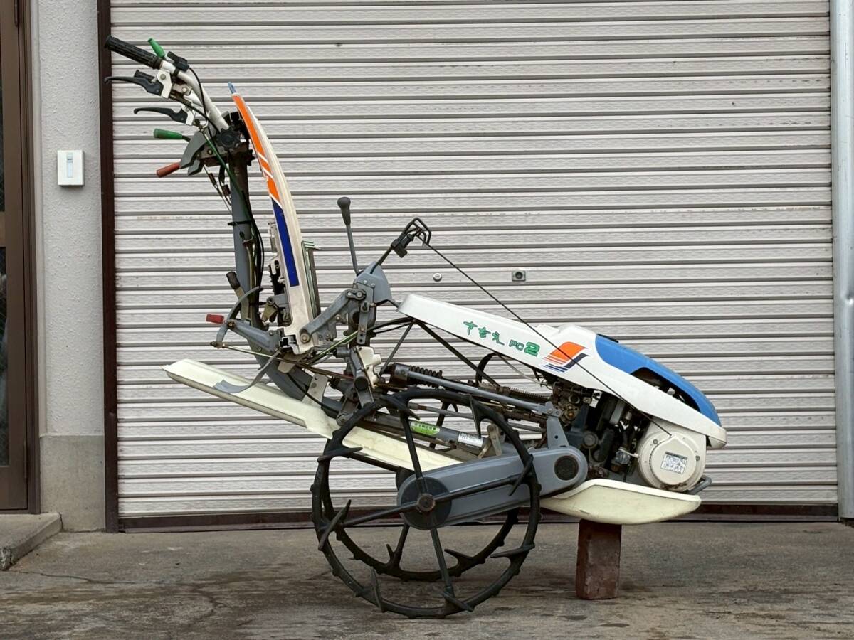 中古】滋賀県発 中古 イセキ ISEKI 田植機 4条植え PQZ4-DULF 4条