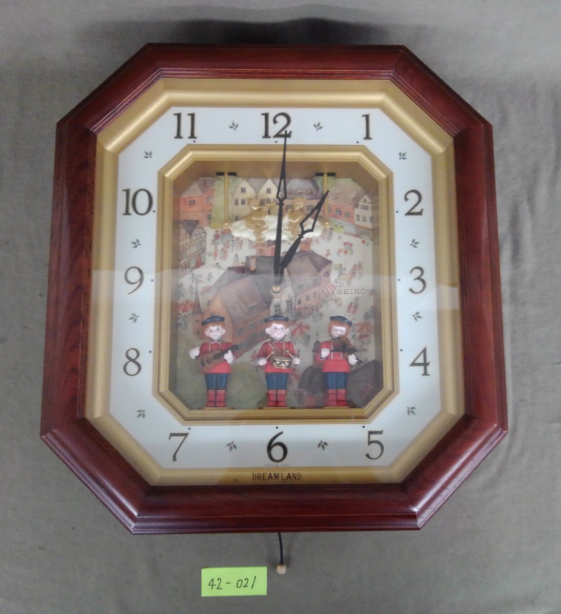 中古】SEIKOセイコー からくり時計 ドリームランドDREAMLAND RE511B