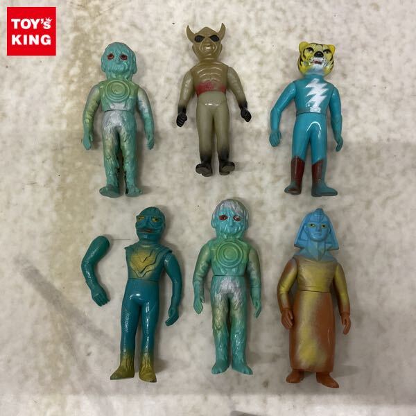 中古】鉄人タイガーセブン ソフビ ブルマーク 昭和の落札情報詳細