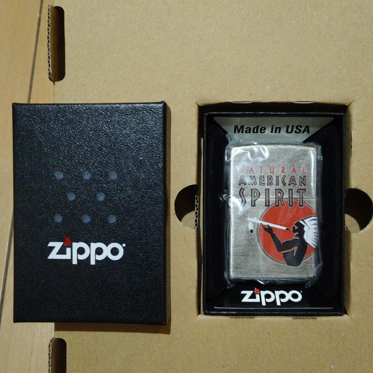 新品】ZIPPO ジッポ アメスピ ウッド アーマー アメリカンスピリット