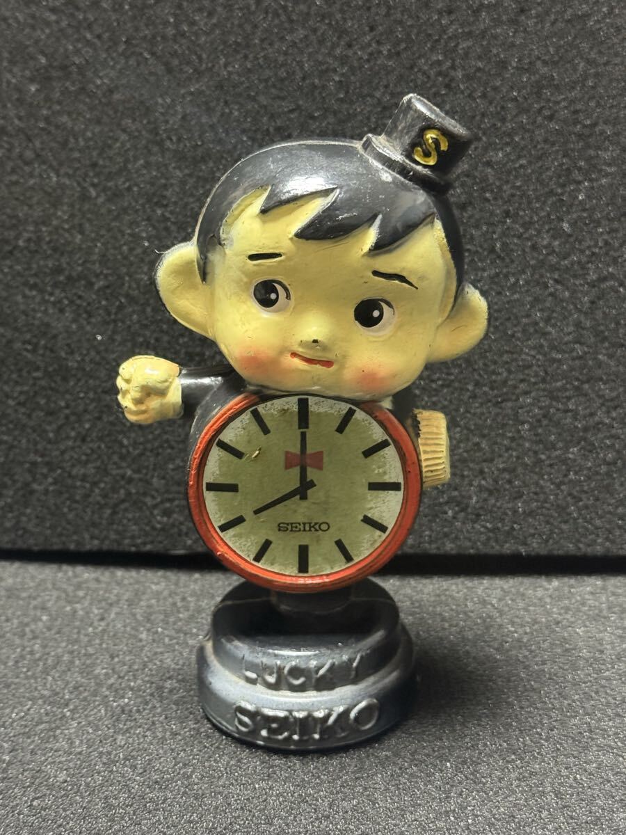 滋賀銀行 しがちゃん 貯金箱 昭和レトロ ソフビ 当時物 激レア 宇宙服