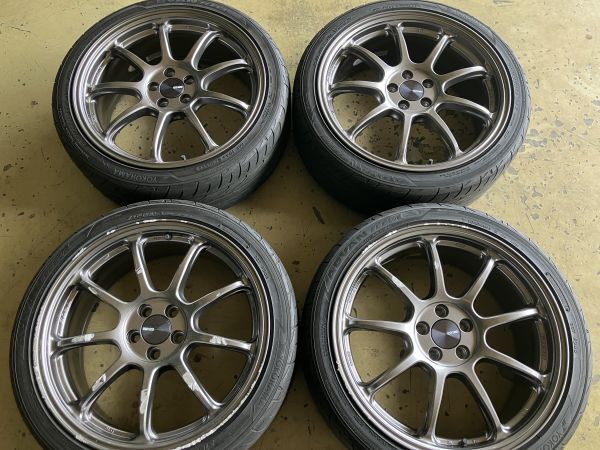 中古】エンケイ ENKEI PF04 プリウス 30 50 86 BRZ インプレッサ 5H