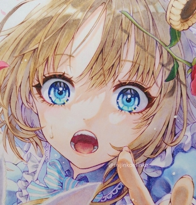 新品】同人手描きイラスト オリジナル「鈴蘭の乙女」B5サイズ ｜透明