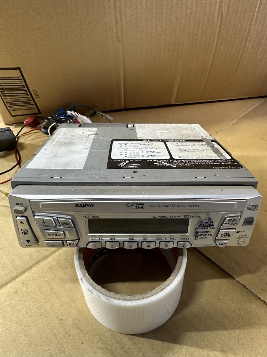 CDF-MS11 サンヨー SANYO カーオーディオ MD/CD 1DINデッキ