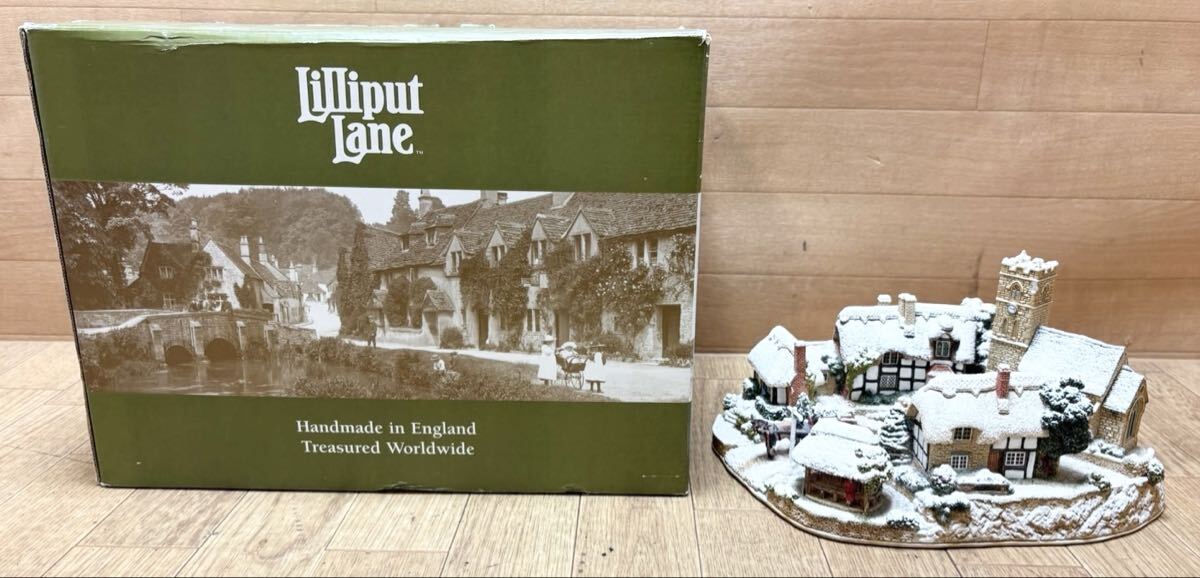 イギリス製 Lilliput Lane THE LITTLE MILL 2001 リリパットレーン