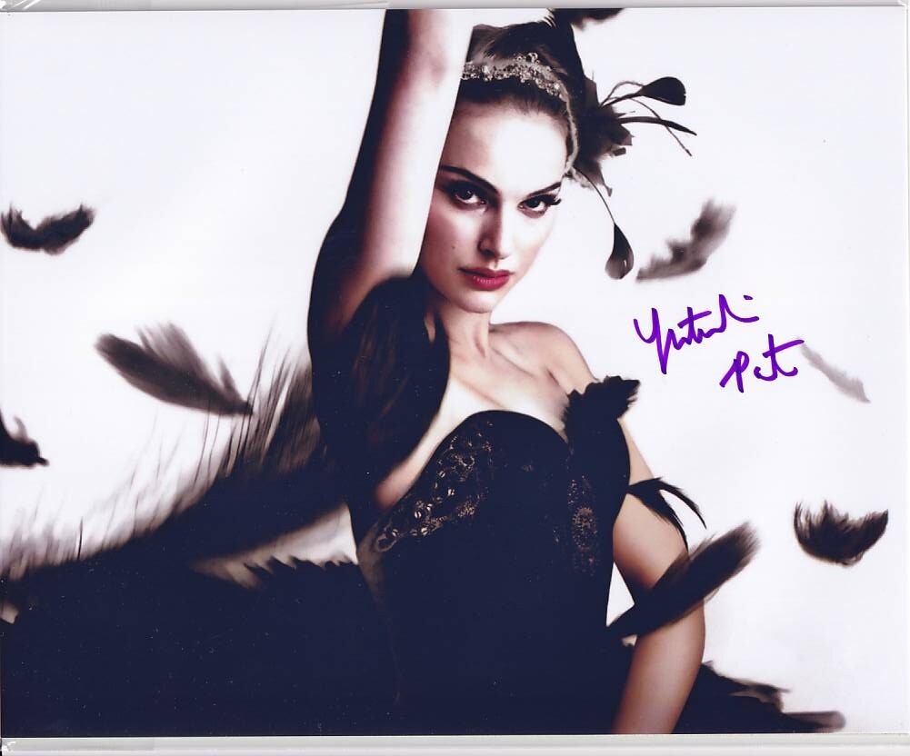 ナタリー・ポートマン Natalie Portman 直筆サイン入り写真 証明書付き