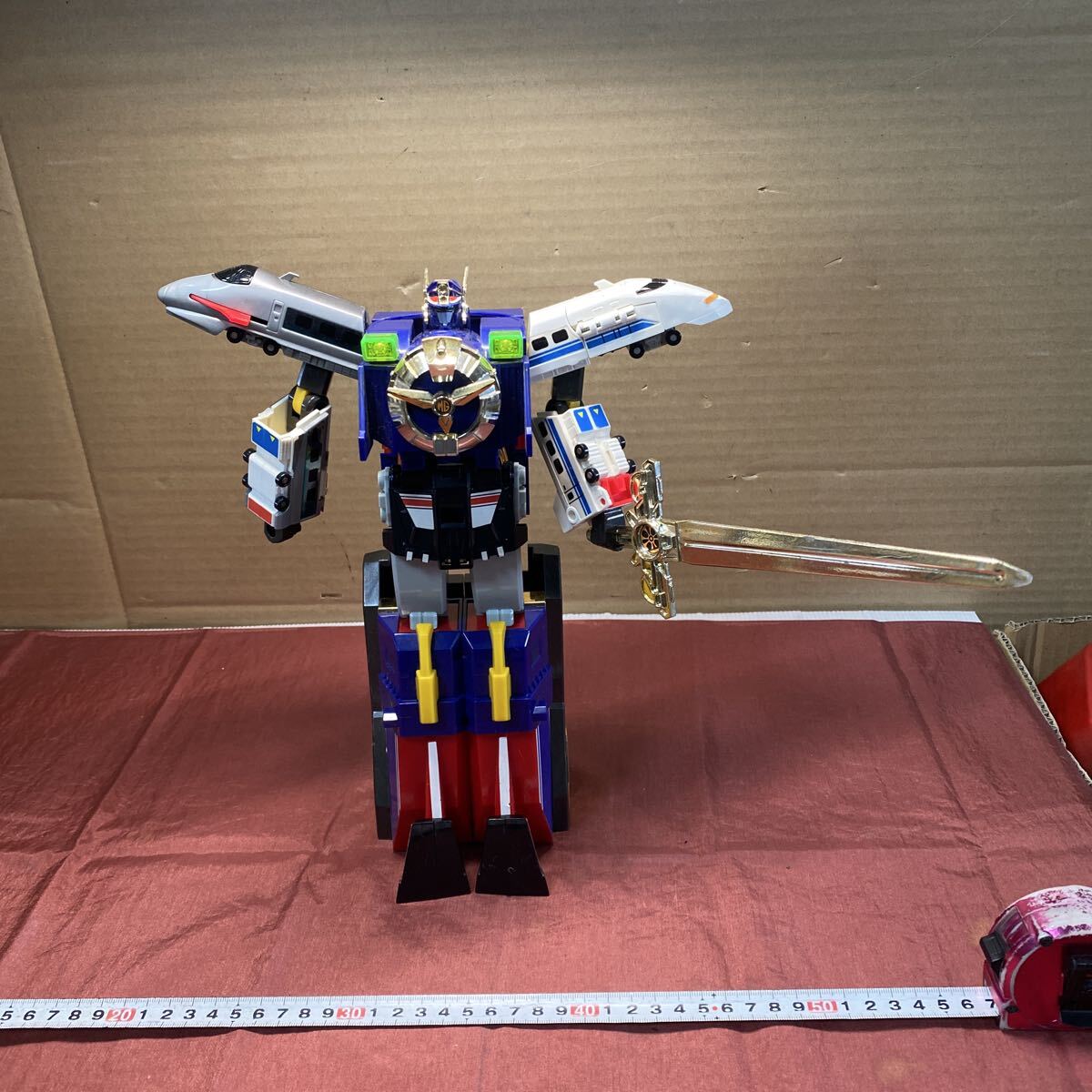 【当時物】DX 特急合体　マイトガイン　勇者特急 勇者シリーズ『DX特急合体マイトガイン』当時物 勇者特急