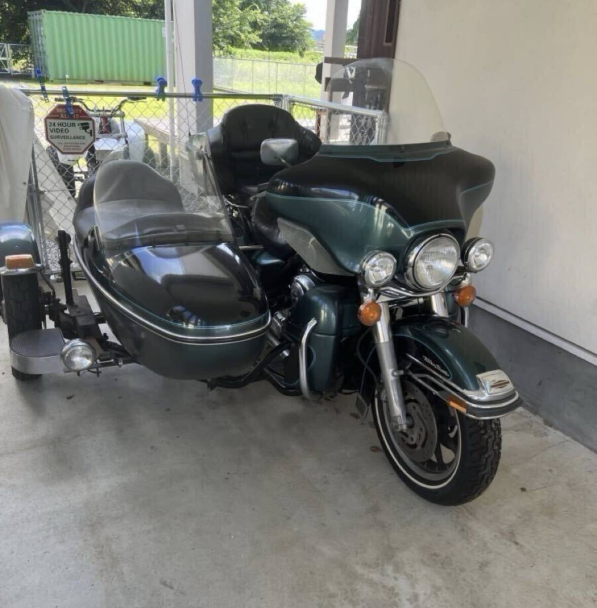 ヴィンテージ調☆HARLEY DAVIDSON ピンナップガール パブミラー