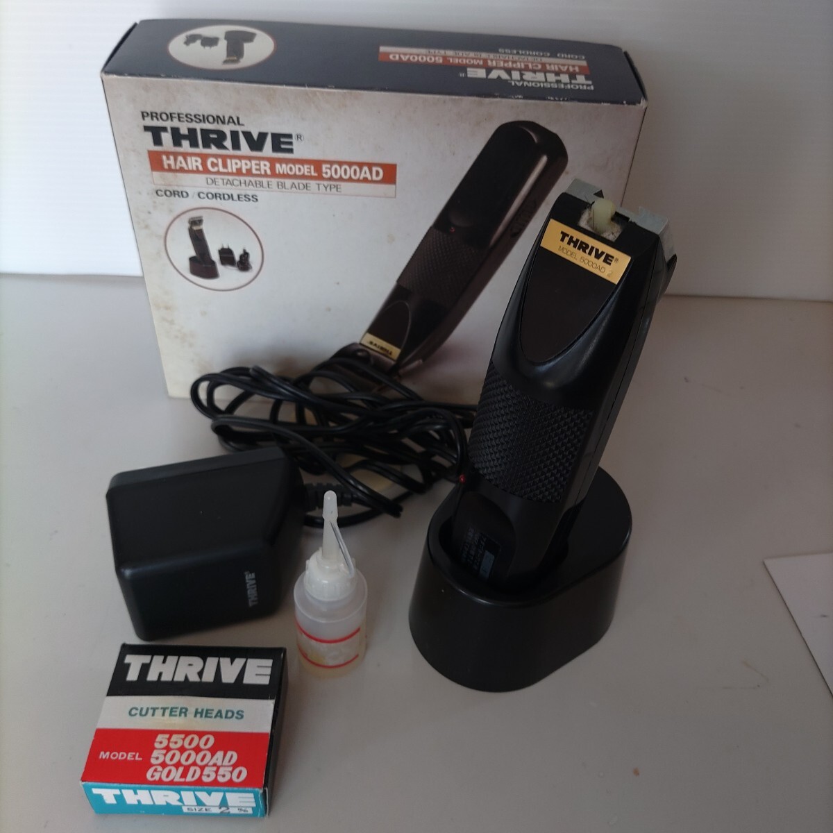 THRIVE 大東電機工業 電気バリカン 3000AD ヘアークリッパー 速度可変